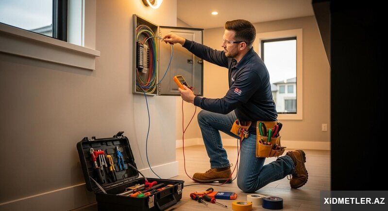 Elektrik ustası hansı xidmətləri göstərir?
