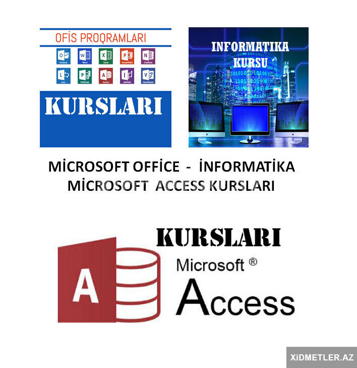 microsoft ofis access İnformatika kursu kurslar telim kurslari