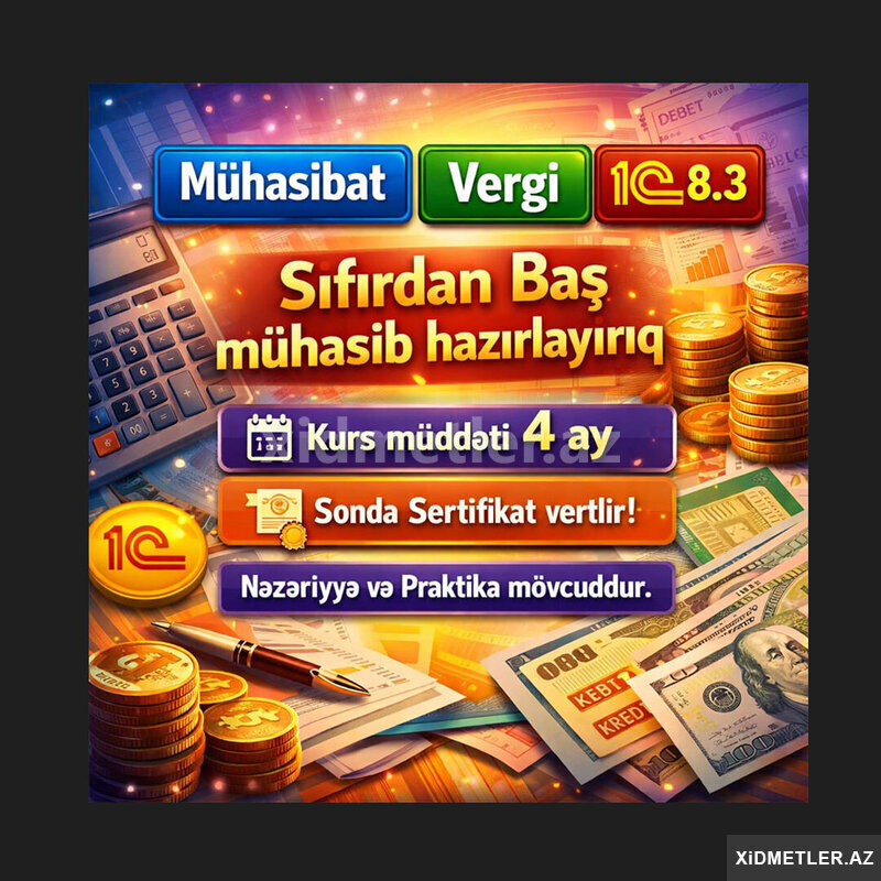 İntensiv 1c Mühasibat Kursları İntensiv 1c Mühasibat Kursları