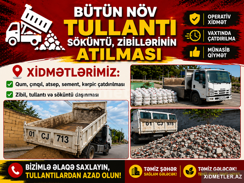 Tullanti zibil söküntü atilmasi Tullanti zibil söküntü atilmasi