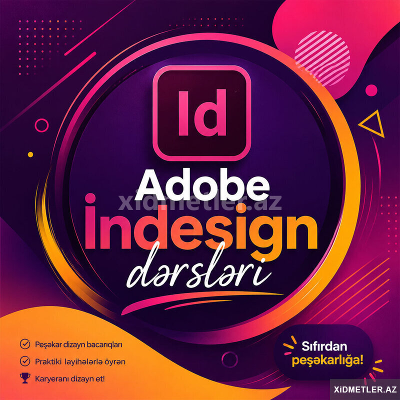 Indesign kursu – Praktiki dizayn dərsləri Indesign kursu – Praktiki dizayn dərsləri