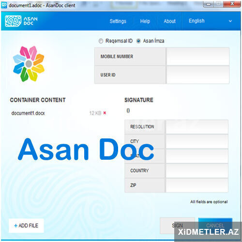 Asandoc quraşdırılması Asandoc quraşdırılması