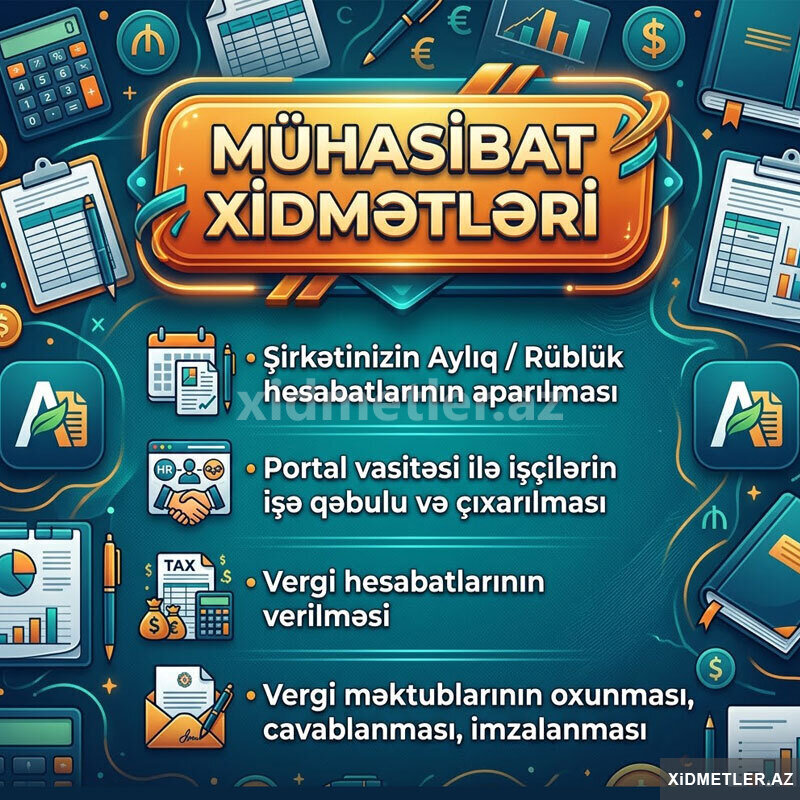 Vergi hesabatlarınızı peşəkara həvalə edin Vergi hesabatlarınızı peşəkara həvalə edin
