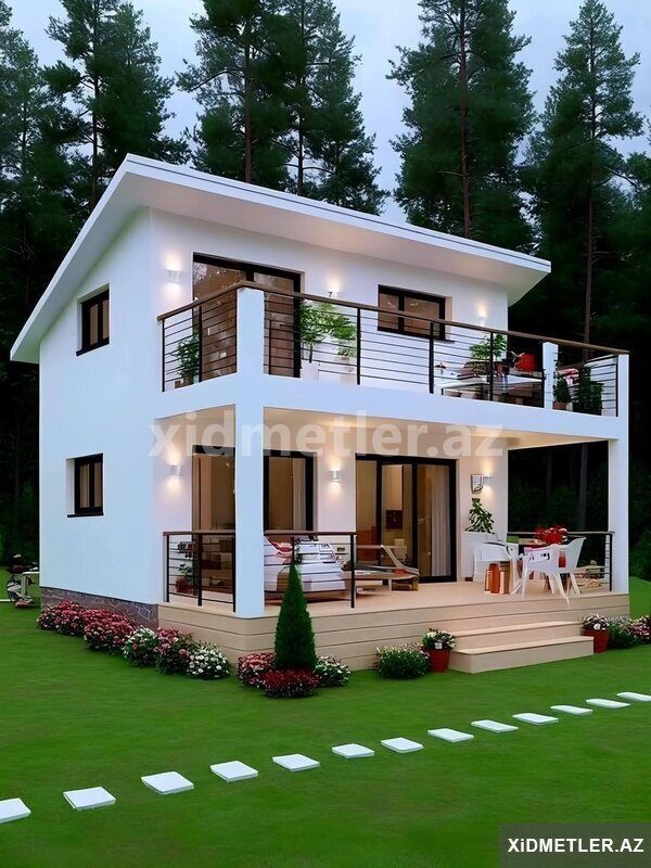 Açar təhvil villa tikintisi Açar təhvil villa tikintisi
