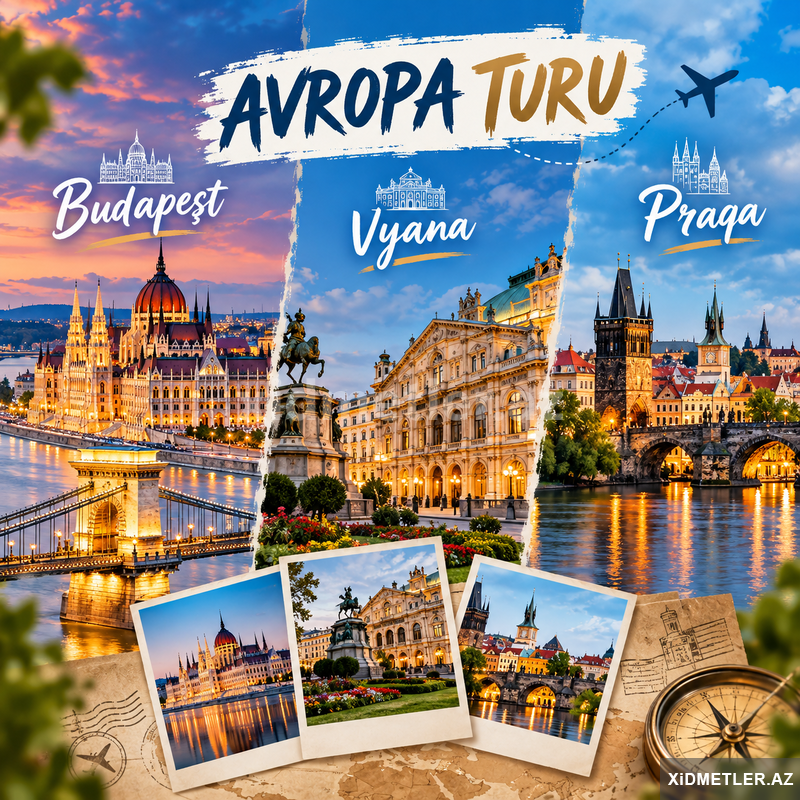 Budapeşt Vyana Praqa Avropa Turu Budapeşt Vyana Praqa Avropa Turu