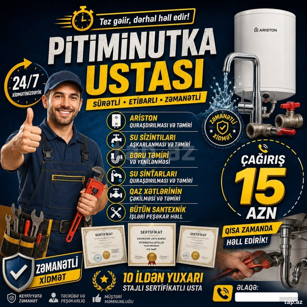 Su qızdırıcıların təmiri Su qızdırıcıların təmiri