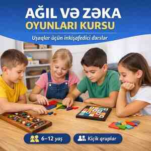 Onlayn ağıl və zəka oyunları kursu Onlayn ağıl və zəka oyunları kursu