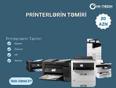 Printerlərin təmiri Printerlərin təmiri
