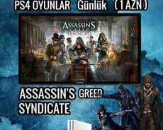 Ps4 Assassins Creed Syndicate oyun icarəsi