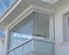 Cam balkon ve plastik qapı pəncərə sistemləri