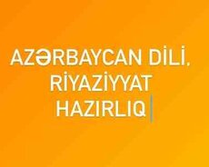 Azərbaycan dili və riyaziyyat hazırlığı