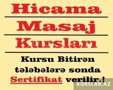 Hicama və Masaj Kursları