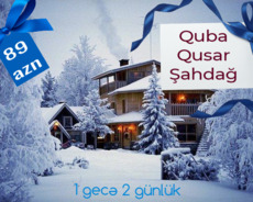 Quba Qusar Şahdağ turu