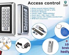 Access Control giriş çıxış sistemi