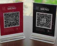 Restoranlar üçün QR menyular