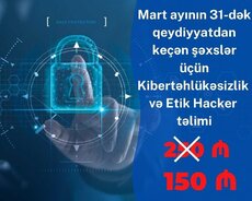 Kibertəhlükəsizlik və Etikal hacker kursu