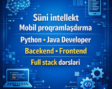 Developer mobil proqramlaşdırma süni intellekt kursları