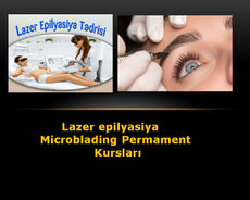 Lazer epilyasiyası və microblading permament kursu