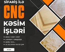 Cnc kəsim işləri