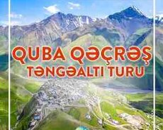 Quba-Qəçrəş-Təngəaltı turu - 7-13-14 may