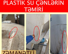 Plastik su çənlərinin təmiri