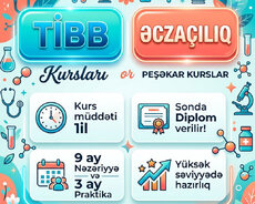 Tibb, Əczaçılıq farmakologiya kursları