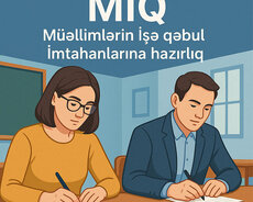 Miq İmtahanına Peşəkarlarla Hazırlaş