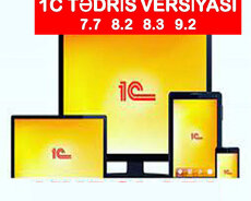 1C 8.3 tədris versiyasının quraşdırılması