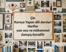 Koreya, Çin, Yapon dili kursları