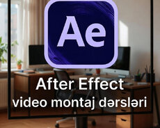 After Effects ilə video montajı dərsləri