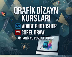 Photoshop və Coreldraw Qrafik Dizayn Praktiki Tədrisi