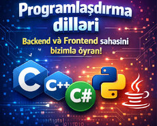 Süni intellekt Ai mobil proqramlaşdırma C++ Python dərsləri