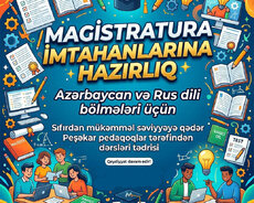 magistraturaya hazırlıq Azərbaycan və Rus dili