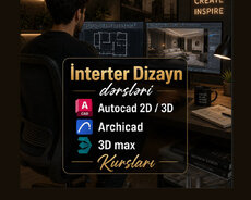 Autoccad Archicad 3ds Max və V-ray Dərsləri