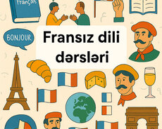 Fransiz dili kursu ferdi dərslər