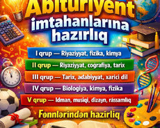 Abiturient və 9 cu sinif buraxılış imtahanlarına hazırlıq