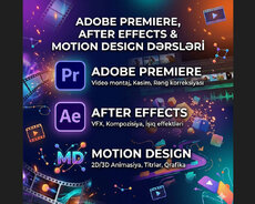 After Effects Adobe Premiere kursu