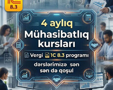 İntensiv mühasibatlıq və 1c kursları Az-rus bölmələr var