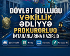Dövlət Qulluğu imtahanlarına Hazırlaş