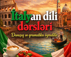 İtalyan dili kursu fərdi