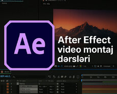 Motion design After effects proqrami kursu