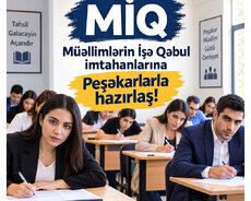 Miq Sertifikasiya imtahanına Hazırlıq