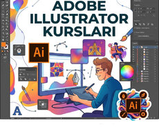 Adobe Illustrator proqramı öyrədilir