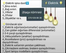 ⚡Elektrik⚡ (sertifikatlı)