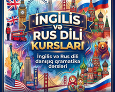 İngilis və Rus Dili Danışıq və Qrammatika Dərsləri
