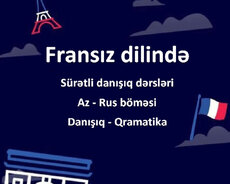 Fransız dilində sürətli danışıq öyrədilir