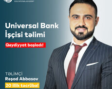 Universal Bank İşçisi təlimi