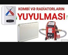 Kombi və radiator yuma