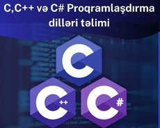 C, c++ və C# proqramlaşdırma təlimi