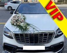 S class 2019 bey gelin toy maşıni sifarişi